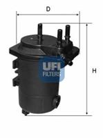 UFI Kraftstofffilter  24.050.00