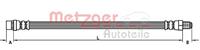 Metzger Bremsschlauch Vorderachse beidseitig  4110933