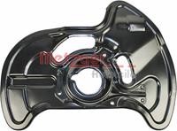 Metzger Spritzblech, Bremsscheibe Vorderachse rechts  6115086
