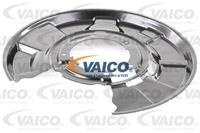 Vaico Spritzblech, Bremsscheibe Hinterachse links  V20-2140