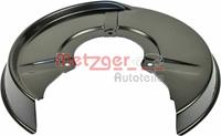 Metzger Spritzblech, Bremsscheibe Hinterachse rechts  6115110