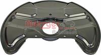 Metzger Spritzblech, Bremsscheibe Vorderachse  6115113
