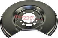 Metzger Spritzblech, Bremsscheibe Hinterachse  6115114