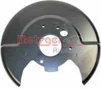 Metzger Spritzblech, Bremsscheibe Hinterachse rechts  6115118