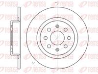 Remsa Bremsscheibe Hinterachse  6983.00