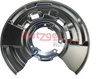Metzger Spritzblech, Bremsscheibe Hinterachse rechts  6115140