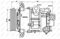 dodge Compressor, airconditioning 32882