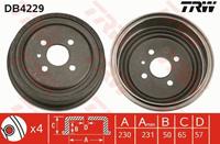 TRW Bremstrommel Hinterachse  DB4229