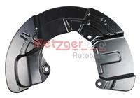Metzger Spritzblech, Bremsscheibe Vorderachse rechts  6115144