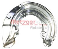 Metzger Spritzblech, Bremsscheibe Vorderachse rechts  6115146