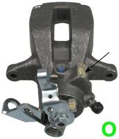 Textar Bremssattel Hinterachse links  38045900