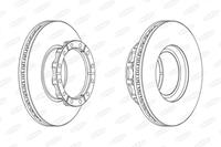 Beral Bremsscheibe  BCR173A