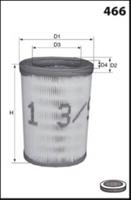 Mecafilter Luftfilter  EL3560