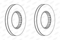 Beral Bremsscheibe  BCR249A