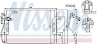 Condensator, airconditioner NISSENS 94613