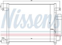 Nissens Kondensator, Klimaanlage  94640