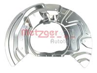 Metzger Spritzblech, Bremsscheibe Vorderachse links  6115173