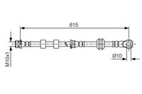 Remslang BOSCH, Diameter (mm)10mm, u.a. für Mitsubishi