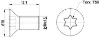 Textar Schroef, remschijf TPM0016