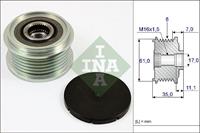 INA Generatorfreilauf  535 0022 10