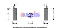 Droger, airconditioning AKS Dasis, u.a. für Opel