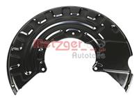 Metzger Spritzblech, Bremsscheibe Vorderachse links  6115181