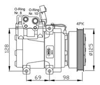 hyundai Compressor, airconditioning GENUINE
