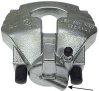 Textar Bremssattel Vorderachse rechts  38134200