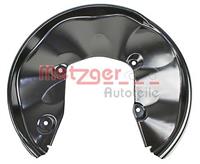 Metzger Spritzblech, Bremsscheibe Hinterachse rechts  6115198
