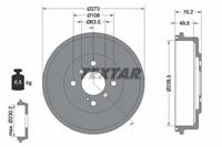 Textar Bremstrommel Hinterachse  94043700