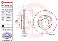 Brembo Bremsscheibe Vorderachse  09.9545.10