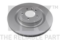NK Bremsscheibe Hinterachse  314052