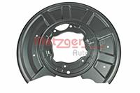 Metzger Spritzblech, Bremsscheibe Hinterachse links  6115011