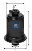 UFI Kraftstofffilter  31.558.00