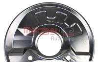 Metzger Spritzblech, Bremsscheibe Vorderachse links  6115237