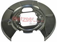 Metzger Spritzblech, Bremsscheibe Hinterachse rechts  6115046