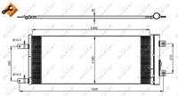 Condensor, airconditioning EASY FIT NRF 350085