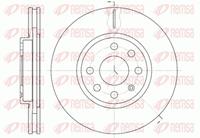 Remsa Bremsscheibe Vorderachse  6611.10