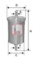 Sofima Kraftstofffilter  S 1941 B