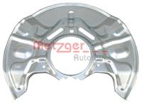 Metzger Spritzblech, Bremsscheibe Vorderachse rechts  6115246