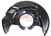 Metzger Spritzblech, Bremsscheibe Vorderachse links  6115247