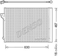 bmw Condensor, airconditioning DCN05029