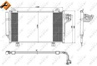 mazda Condensor, airconditioning 350229