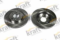 kraftautomotive Bremsscheibe Vorderachse Kraft Automotive 6045070