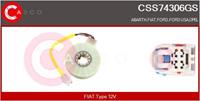 Stuurhoeksensor CASCO, Diameter (mm)24mm, Spanning (Volt)12V, u.a. für Fiat, Opel, Abarth, Ford, Ford Usa