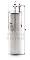 MANN-FILTER Kraftstofffilter  WK 8058