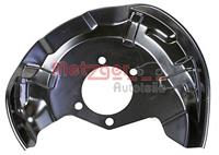 Metzger Spritzblech, Bremsscheibe Hinterachse links  6115279