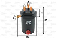 Valeo Kraftstofffilter  587557