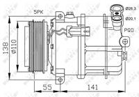 alfaromeo Compressor, airconditioning 32312