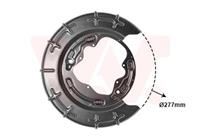 vanwezel Spritzblech, Bremsscheibe Hinterachse rechts Van Wezel 8207374
